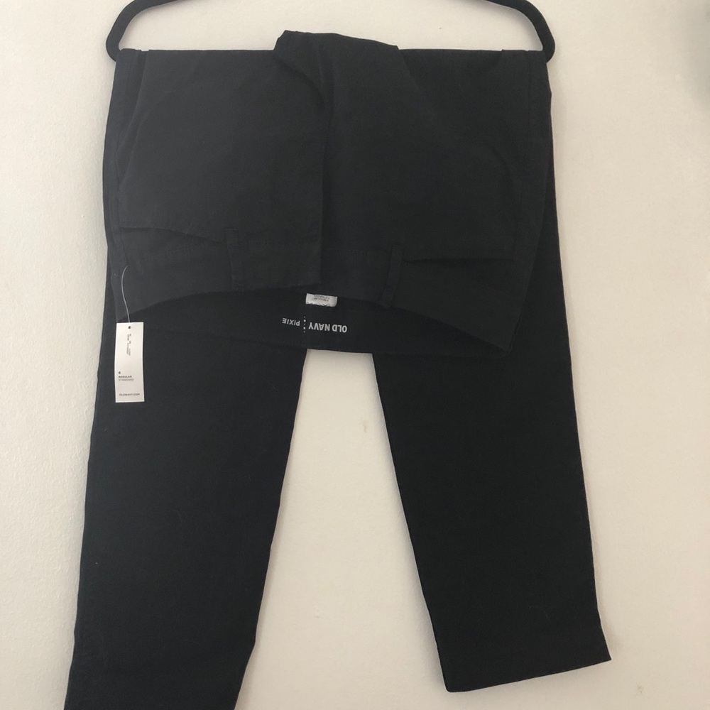Black pixie pants